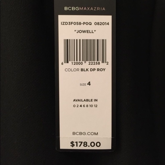 BCBGMAXAZARIA Color-Blocked Pencil Skirt - Picture 5 of 6